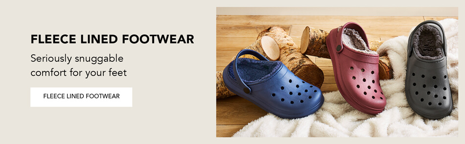 Fleece Lined Footwear